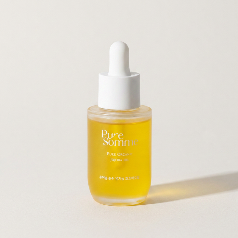 Pure Somme Pure Organic Jojoba Oil 30ml, front of pack