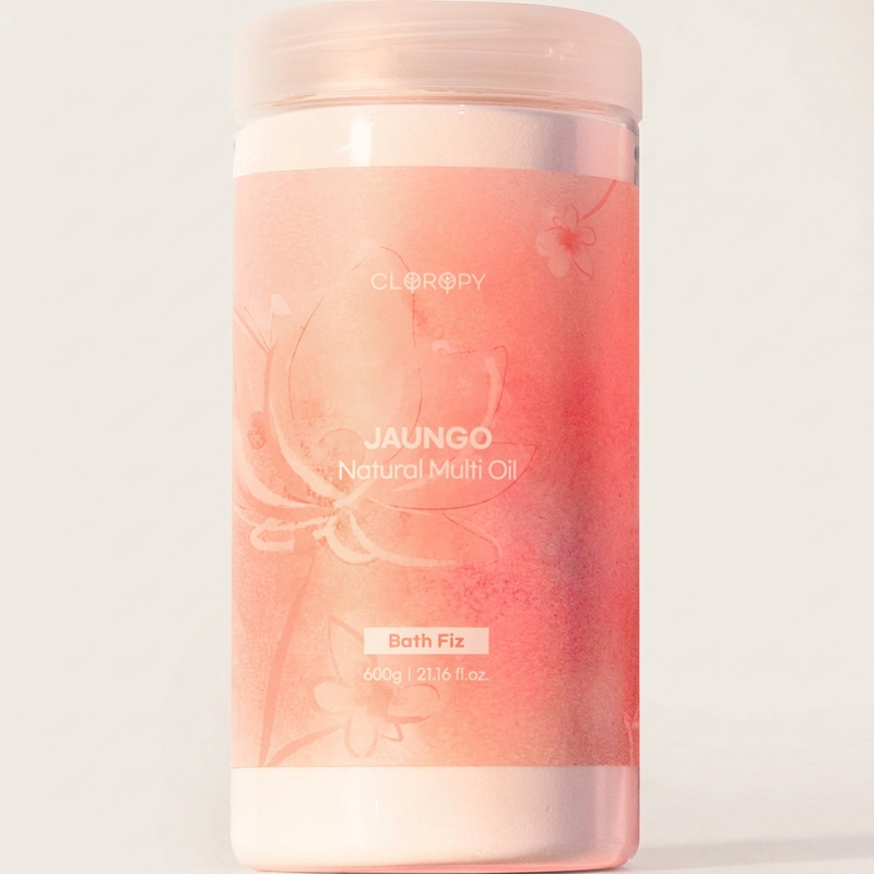 CLOROPY Jaungo Herbal Bubble Bath Fizz 600g, front of pack