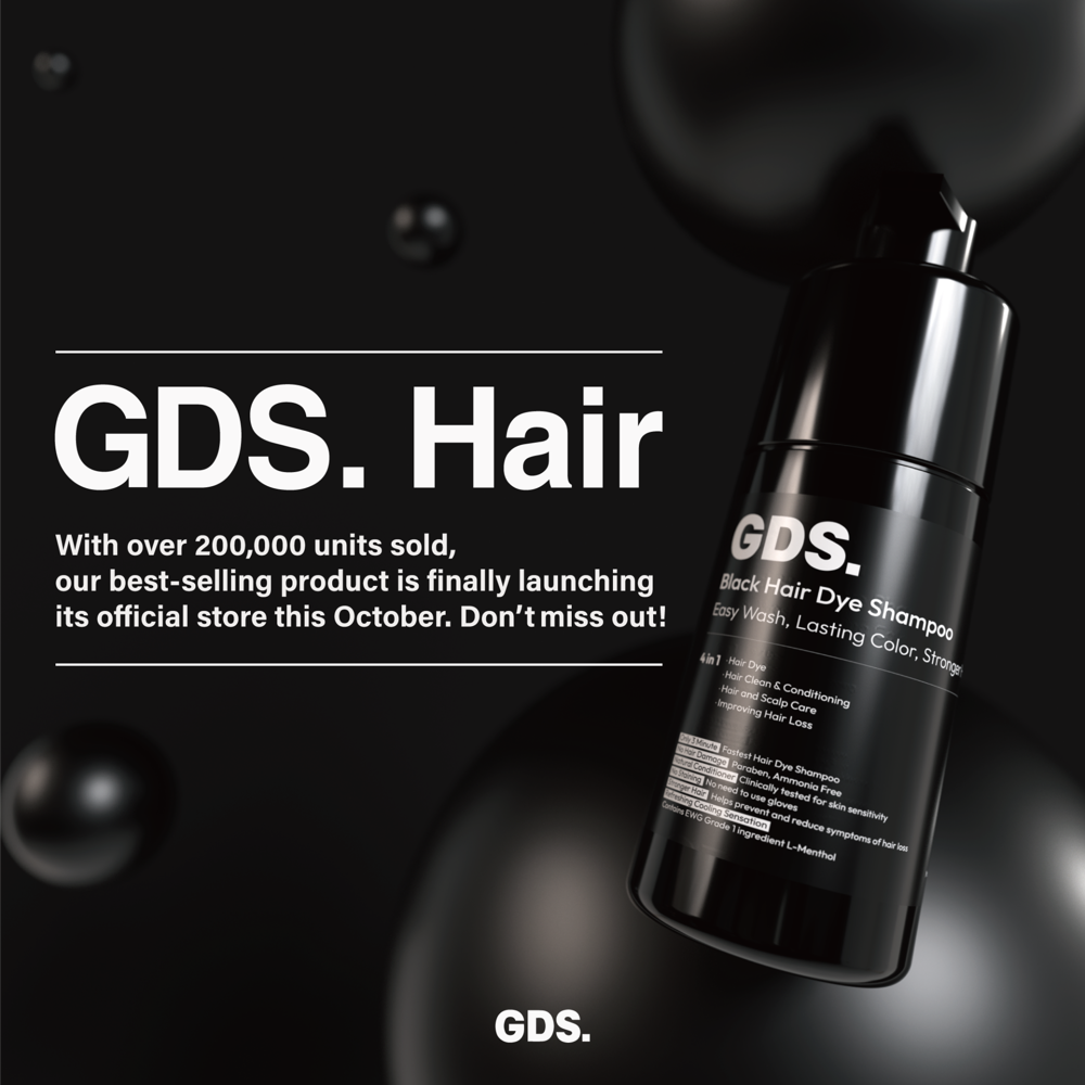 GDS Hair Dye Shampoo product