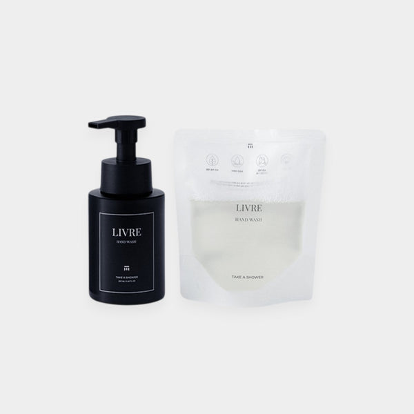Take a Shower LIVRE Foaming Hand Wash + Refill — Earl Grey 280ml + 250ml