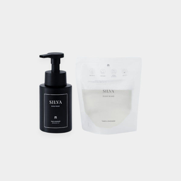 Take a Shower SILVA Foaming Hand Wash + Refill — Hinoki 280ml + 250ml