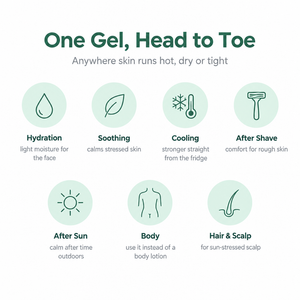 CURE Real:oe Soothing Gel 150ml — image 8 of 8
