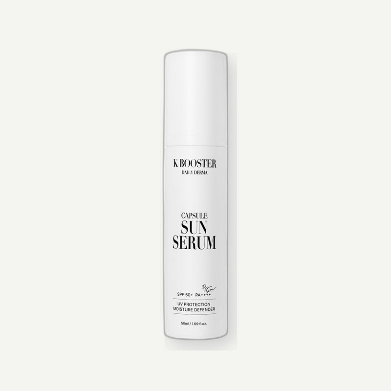 K BOOSTER Daily Derma Capsule Sun Serum SPF50+ PA++++ 50ml airless bottle