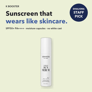 Sunscreen that wears like skincare — Dhaliora staff pick capsule sun serum