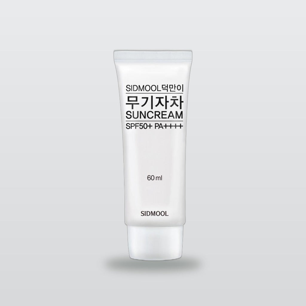 SIDMOOL Deokmani Mineral Sunscreen SPF50+ 60ml, front of pack
